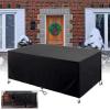 HNKDKJ Waterproof Outdoor Furniture Cover 165 x 85 x 45 cm, Black, 420D Oxford Fabric view 1