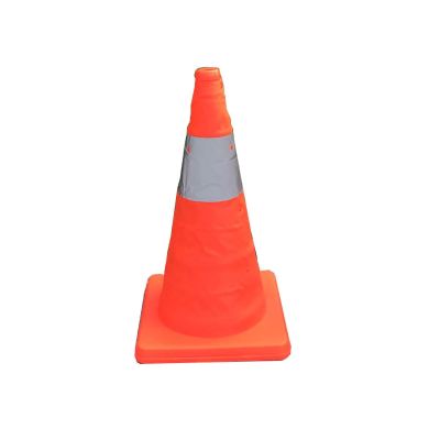 XMWOEIX Foldable Multi-Purpose Safety Traffic Cone - Reflective Safety Cone, Work Area Protection, Emergency Roadside Barrier (Color: Style 2, Size: 1 pc)
