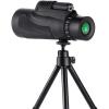 UHJKLA Portable Monocular, High-Resolution Monocular, 40x60, Powerful Monocular Scope, Waterproof Monocular with Smartphone Holder and view 3
