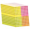GRIRIW Round Paper Price Stickers, 25 Sheets, Easy to Use, Clearly Visible, for Yard Sales and Small Businesses view 1
