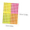 GRIRIW Round Paper Price Stickers, 25 Sheets, Easy to Use, Clearly Visible, for Yard Sales and Small Businesses view 2