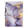DayQiQiPu Case for Lenovo Tab M10 Plus (3rd Gen) 10.6-inch TB-125F/TB-128F/TB-128XU, PU Leather Slim Lightweight Flip Stand Case with Card Slots, Auto Sleep/Wake, Purple Oil Painting Pattern view 2