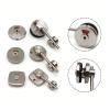 DEYIN Toilet Indicator Lock, Stainless Steel Round-Bar Bolt, 402B view 3