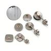 DEYIN Toilet Indicator Lock, Stainless Steel Round-Bar Bolt, 402B view 4