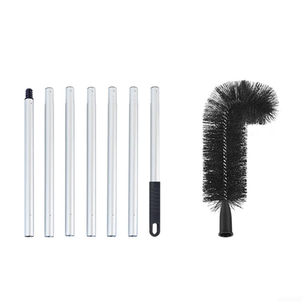 Gutter Cleaning Brush with Aluminum Alloy Handle, 2.28 m