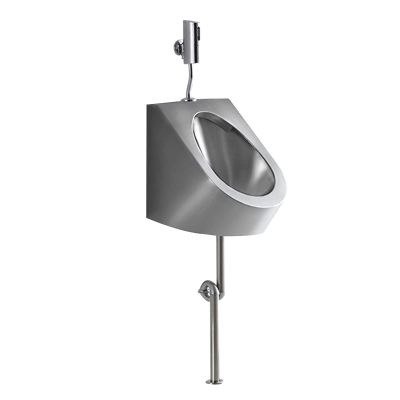 304 Stainless Steel Men's Urinal with Floor-Standing/Surface-Mounted Sensor Flush