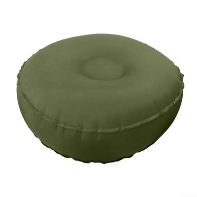 Balance Inflatable Yoga Cushion for Travel, Fitness, and Leisure, Olive Green