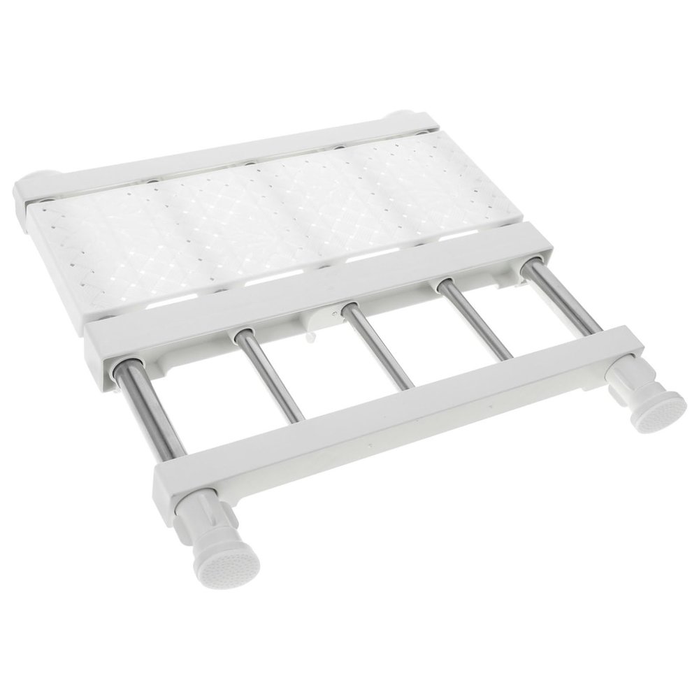 PACKOVE Adjustable Closet Shelf Divider, 1-Piece, for Bathroom and Kitchen