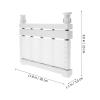 PACKOVE Adjustable Closet Shelf Divider, 1-Piece, for Bathroom and Kitchen view 2