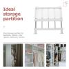PACKOVE Adjustable Closet Shelf Divider, 1-Piece, for Bathroom and Kitchen view 4