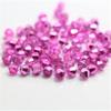 U Pick Colors Double Cone Beads, Faceted Crystal Beads, Glass Beads, Loose Spacers for DIY Jewelry Making, 4 mm, 200 pcs (Pink) view 1
