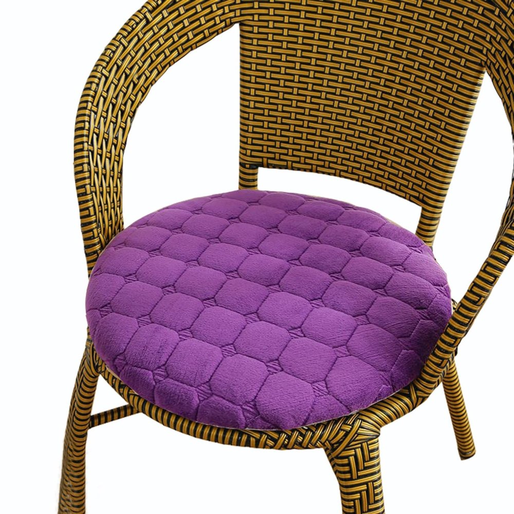 BLLMTEAR Round Memory Foam Chair Cushion, 12–20 in