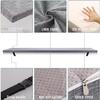 Bench Seat Cushion, Custom Sizes, Dark Gray view 3