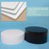 White Round Display Pedestal, 80 x 10 cm view 4