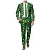 RUMAOZIA Men's Christmas Blazer, Long Sleeve 3D-Printed Suit Jacket view 4