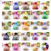 Organza Gift Bags with Drawstring, 50-Pack, 7 x 9 cm, Gray view 2