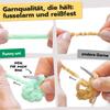 Gründl Funny uni Chenille Yarn, 2 Balls, 100 g, Pastel Green view 3