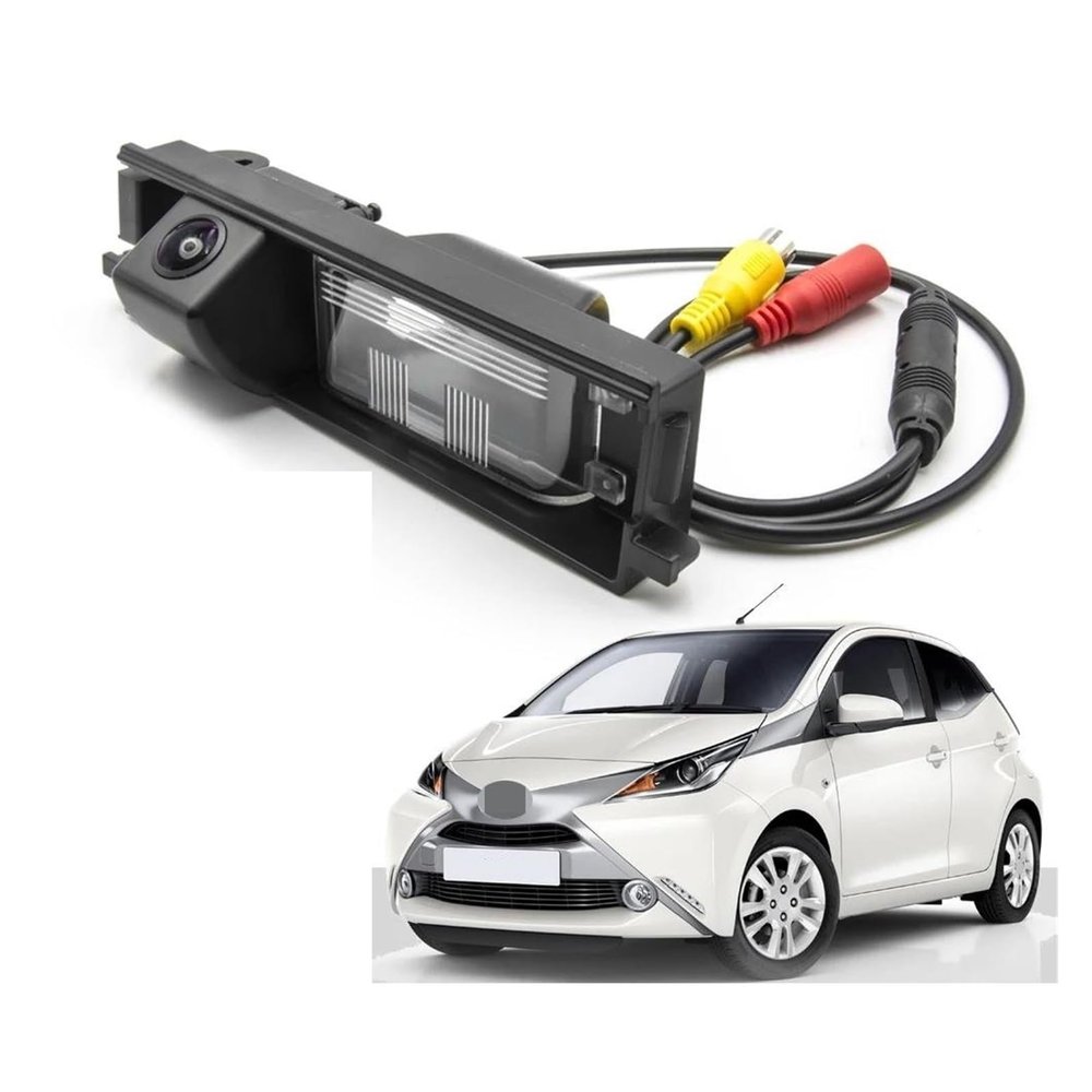 Backup Rear-View Camera for Peugeot 108 2014–Present, CCD HD AHD Fisheye, B150 CVBS 680x480