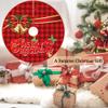 Morbuy Snowman Christmas Tree Skirt, Round Plush Tree Cover, 90 cm view 4