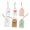 100-Piece Birthday Blessing and Thank-You Cards, Small Hanging Tags view 1