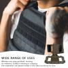 Chest Phone Holder, Vest Phone Holder, Foldable Navigation Board, Hunting Chest Rig Phone Pouch, Charming Plate Carrier Phone Holder for Outdoor Activities, Khaki view 2