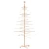 Xichuzi 210 cm Wooden Christmas Tree, Solid Pine and Bamboo, Artificial Tree Decor - 4019695 view 2