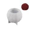 CAFFEN Multi-Size Rose Ball Candle Mold, Aromatherapy Tabletop Silicone Mold, Circular Drip-Shaped Decorative Candle Mold (1 9 100) view 1