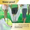 PIPRE 1.2 m x 3 m Clear PVC Tarpaulin with Grommets, Waterproof Outdoor Cover view 4