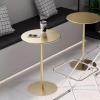 Modern Gold Bistro Bar Table, 40 x 40 x 72 cm view 2