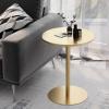 Modern Gold Bistro Bar Table, 40 x 40 x 72 cm view 4