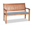 Orumrud 3 cm Thick Garden Bench Cushion with Removable Cover, 130 x 45 x 3 cm, Non-Slip, Sky Blue view 1