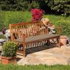 Orumrud 8 cm Thick Bench Cushion with Removable Cover, 150 x 50 x 8 cm, Non-Slip, Light Coffee view 2