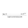 Premium Fluorocarbon Fishing Leaders, 12 Pieces, 20–36.3 kg Strength (61 cm, 27.2 kg) view 2