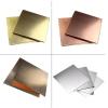 Metal Foil Plate Sheet Brass Bronze Copper Titanium Steel Aluminum Nickel Wrought Iron Zinc Tin (Copper, 5 × 100 × 100 mm, 1 pc) view 2