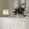 Dmora Coraline 8-Drawer Dresser, White, 183.4 x 48.5 x 86.88 cm view 4