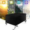 220 x 180 x 100 cm Rectangular Patio Table Cover, 600D Oxford Fabric view 2