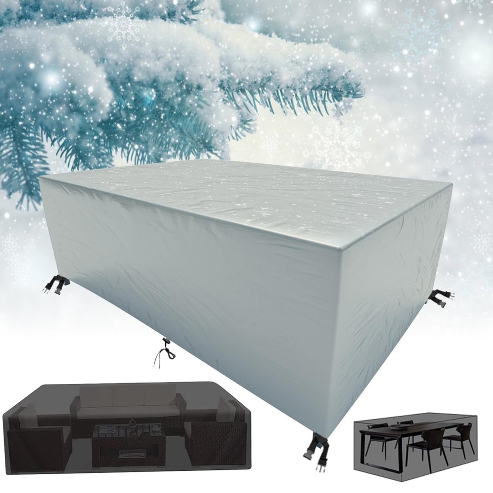 Outdoor Furniture Cover 200 x 80 x 80 cm, Waterproof and UV-Resistant