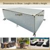 Outdoor Furniture Cover 200 x 80 x 80 cm, Waterproof and UV-Resistant view 3