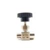 VQRINWIEL 304 Stainless Steel Male-to-Female Thread Needle Instrument Flow Control Ball Valve (3/8 in) view 1