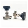 VQRINWIEL 304 Stainless Steel Male-to-Female Thread Needle Instrument Flow Control Ball Valve (3/8 in) view 2