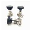 VQRINWIEL 304 Stainless Steel Male-to-Female Thread Needle Instrument Flow Control Ball Valve (3/8 in) view 3
