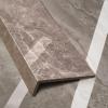 Dailify Marble-Style Window Sill Cover, Dark Gray, 90 x 15 cm view 1