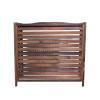 Solid Wood Outdoor AC Cover and Flower Shelf view 1