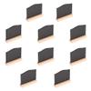 Akozon Set of 10 Wooden Chalkboards for Christmas Decor view 1