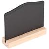 Akozon Set of 10 Wooden Chalkboards for Christmas Decor view 4