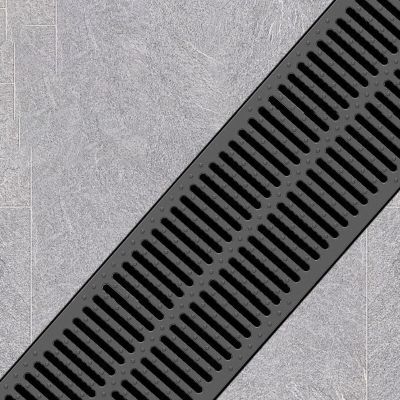 Heavy-Duty Rectangular Trench Drain Grate, 19.75 x 4 x 0.75 in