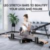 Professional Leg Stretching Machine, 240° Adjustable Leg Machine, 330 lb Flexibility Split Trainer, Hands-Free, Foldable and Easy to Store, for Dance and Ballet view 4
