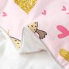 Loussiesd Kids Platypus 100% Cotton Duvet Cover Set, 135 x 200 cm, Pink Australian Animals Heart Pattern view 4