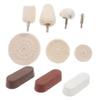 JECOMPRIS 10-Piece Polishing Wheel Set with Paste view 1
