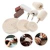 JECOMPRIS 10-Piece Polishing Wheel Set with Paste view 2